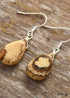 Boho Earrings, Dangle Earrings, Blue Faceted Amazonite